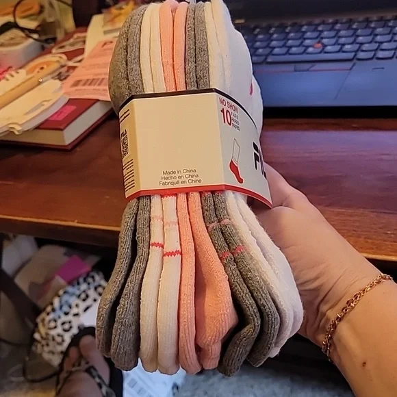 10 pack no show socks - Picture 3 of 6